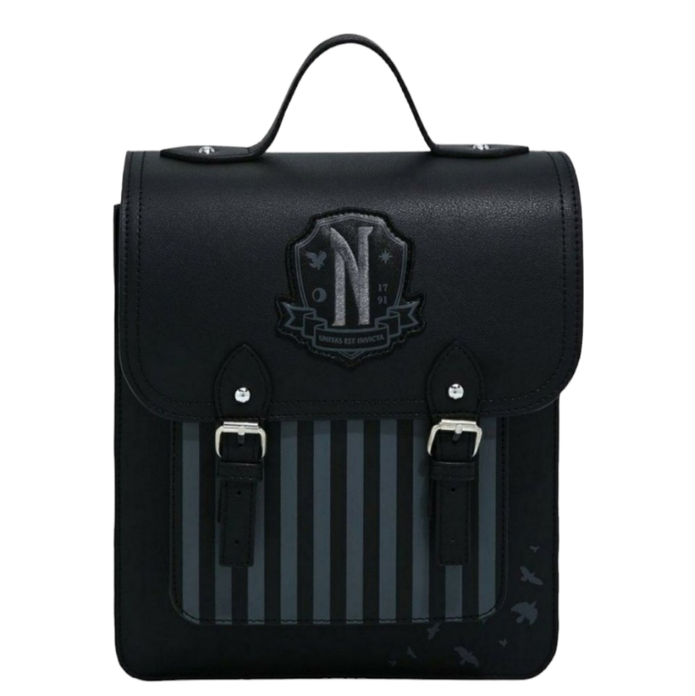 Wednesday Addams Rare Nevermore Academy Backpack NWT